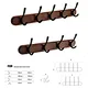 Black Walnut Wood Hook Bulk Sets (4 & 5 Pack)